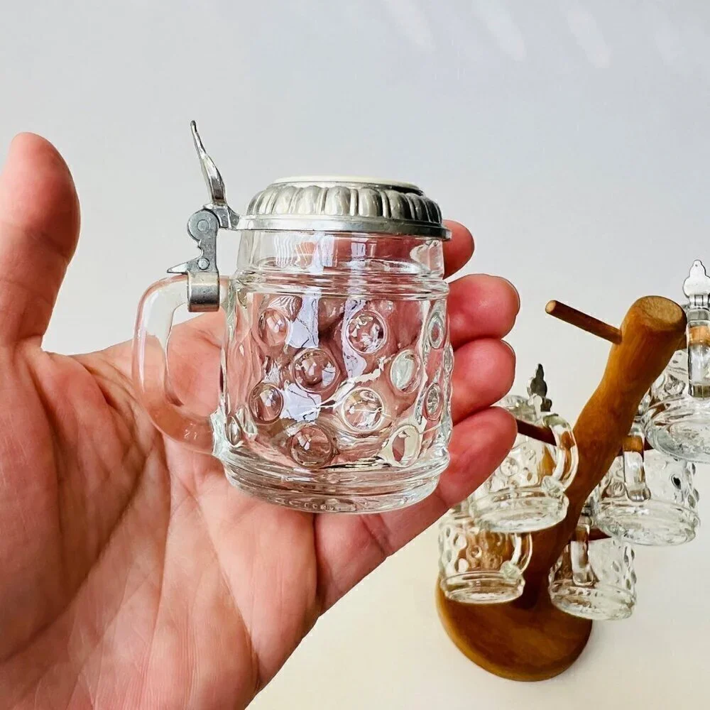 Vintage Rare finds Made in W.Germany mini shot Steins set